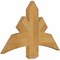 Ekena Millwork Alberta Rough Sawn Timber Gable Bracket, Western Red Cedar, 36"W x 23"H x 2"D x 6"F, 15/12 Pitch GBW036X23X0206ALB00RWR - alternate 4